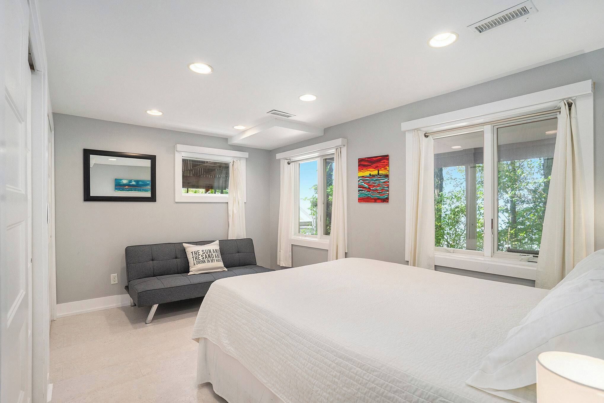 2 dormitorios, tabla de planchar con plancha, wifi y ropa de cama