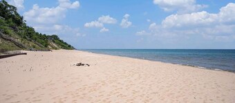 Private Beachfront Getaway on Lake Michigan