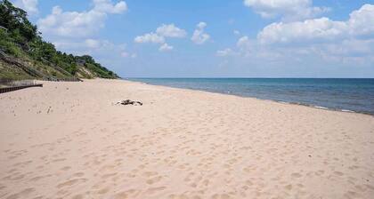 Private Beachfront Getaway on Lake Michigan
