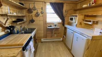 Microwave, oven, stovetop