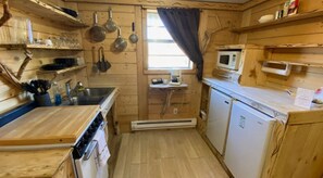 Microwave, oven, stovetop
