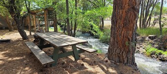 Unit 9 at the Cedaredge Lodge: Creekside Comfort with a Touch of Mountain Magic.