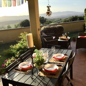 Restauration en plein air