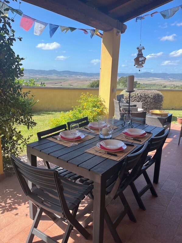 Restauration en plein air