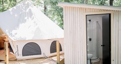 The Millstream Oasis | Fire Pit | Yurt