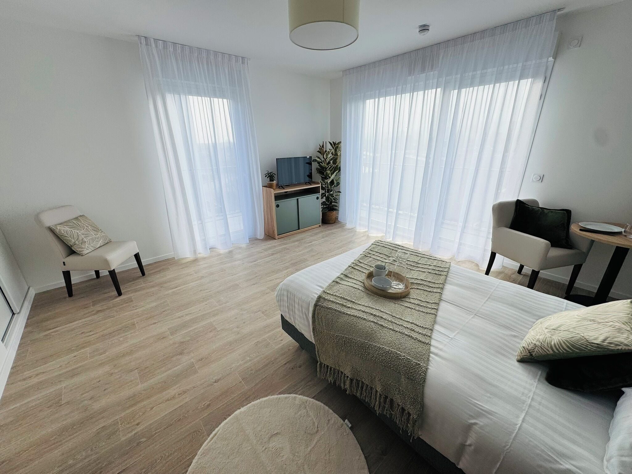 Eenvoudige studio, balkon | Gratis wifi