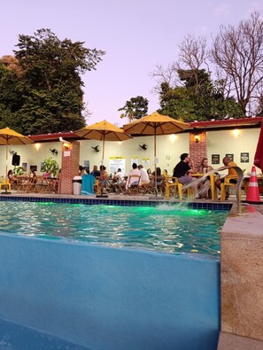 Outdoor pool - Pousada Vila Boa (Goiás)