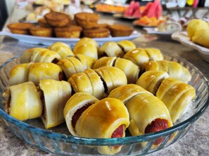 Free daily full breakfast - Pousada Vila Boa (Goiás)