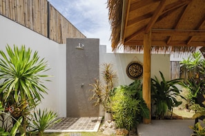 Deluxe-Villa, 3 Schlafzimmer, eigener Pool | Terrasse/Patio