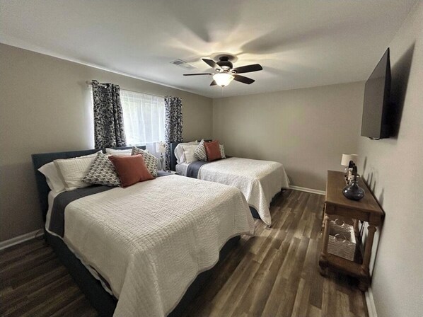 2 chambres, Wi-Fi, literie fournie