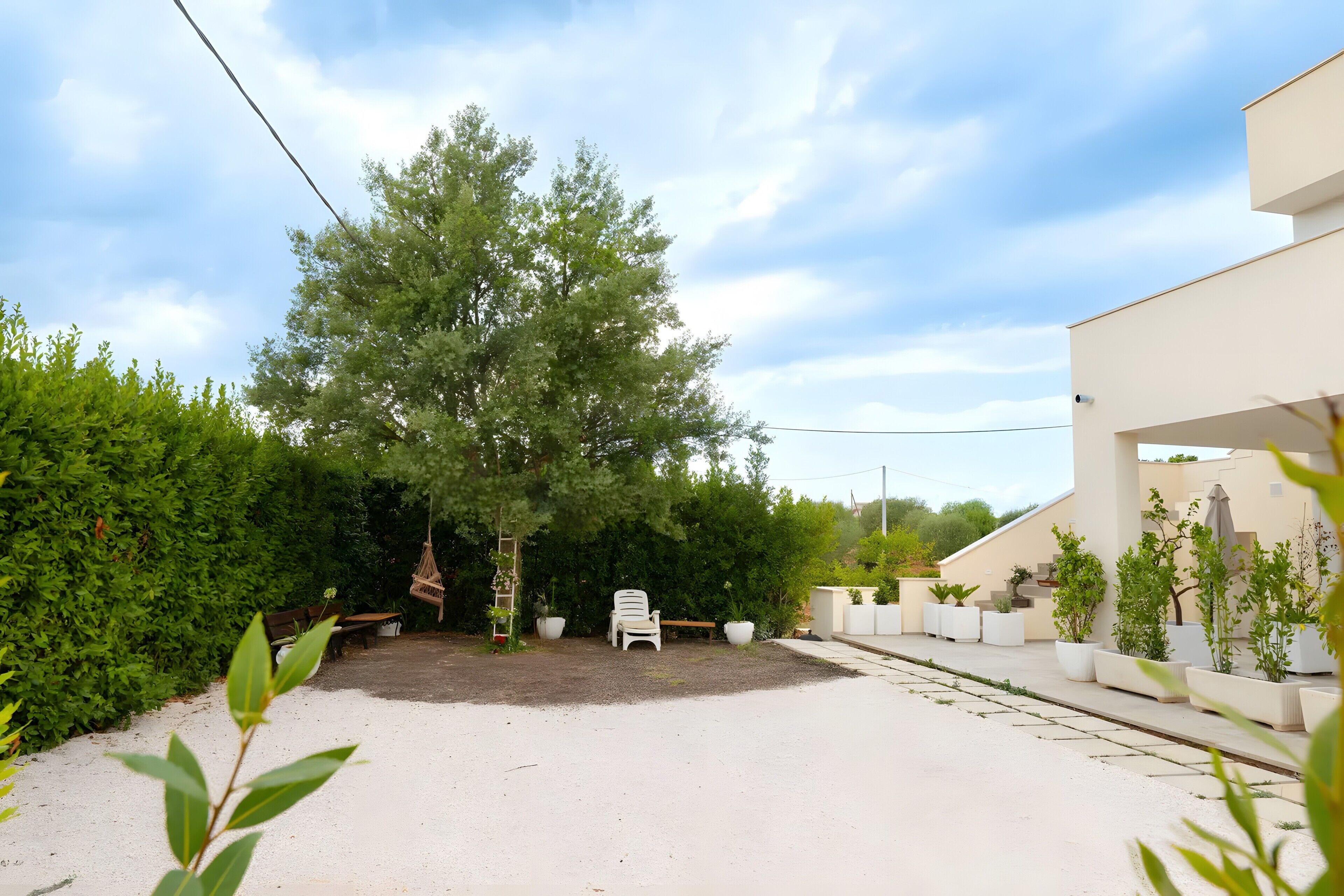 Overnattingsstedets uteområder