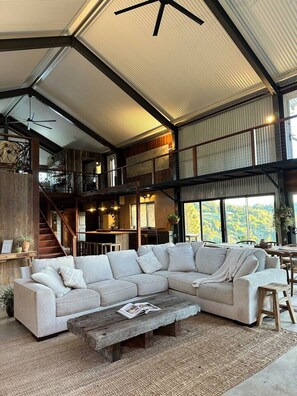 Interior - Linden Rose Barn | Short Walk to Waterfall + Views (Montville)
