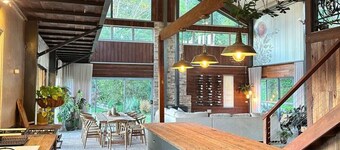 Linden Rose Barn | Short Walk to Waterfall + Views