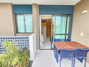 Apartamento conforto | Varanda coberta