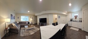 TV connectée, cheminée