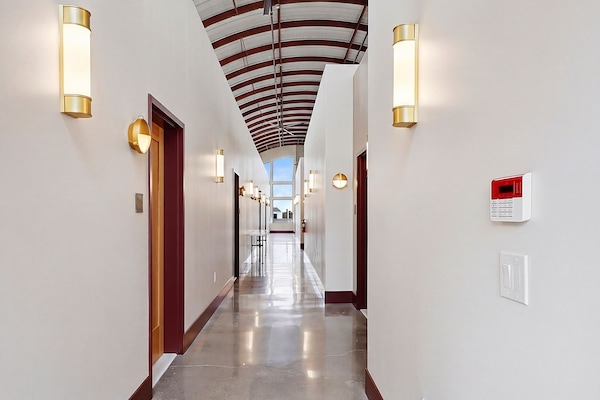 Interior entrance
