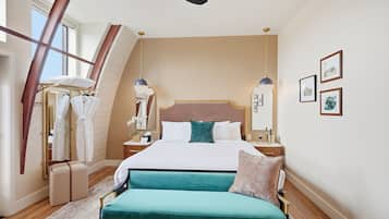 Deluxe Room, Patio | Hypo-allergenic bedding, in-room safe, individually decorated