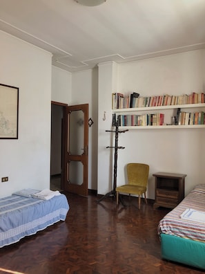 Desk, iron/ironing board, free WiFi, bed sheets