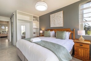 2 slaapkamers, een strijkplank/strijkijzer, wifi, beddengoed