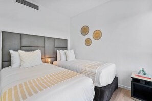 2 bedrooms, iron/ironing board, travel crib, WiFi