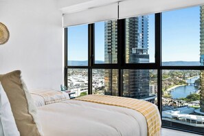 2 bedrooms, iron/ironing board, travel crib, WiFi