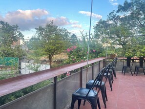 Terrasse sur le toit