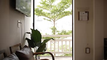 Family Quadruple Room, Balcony, Garden View | View from room