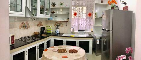 Microwave, oven, stovetop