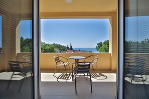 Apartment, Multiple Beds, Balcony, Sea View | Balcony