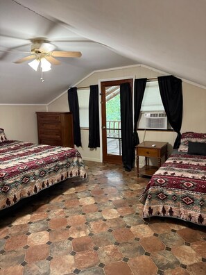 2 bedrooms, bed sheets