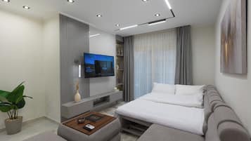 2 habitaciones, tabla de planchar con plancha, wifi y ropa de cama