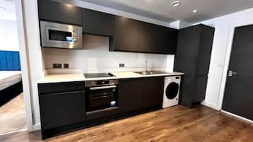 Microwave, oven, dishwasher