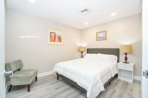 Iron/ironing board, WiFi, bed sheets