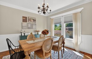 Dining - King Suite · Clawfoot Tub · Fenced Yard · Workspace · Craftsman · Tyler TX (Tyler)