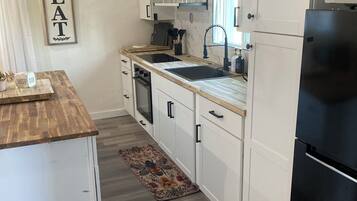 Microwave, oven, stovetop