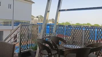 Terrasse sur le toit