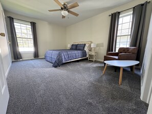 Desk, iron/ironing board, free WiFi, bed sheets