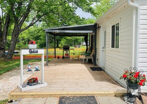 Àrea exterior de l'allotjament