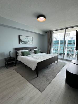 1 Schlafzimmer, BĂŒgeleisen/BĂŒgelbrett, kostenloses WLAN, BettwĂ€sche