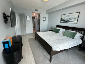 1 Schlafzimmer, Bügeleisen/Bügelbrett, kostenloses WLAN, Bettwäsche