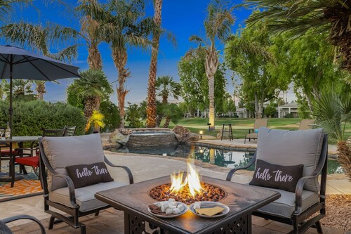 Desert Hideaway Private Pool Spa Firepit 3Br
