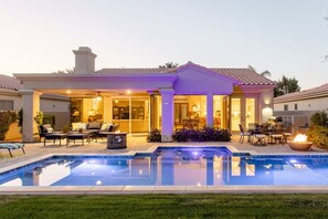 House | 3 bedrooms, Internet - Casa Santiago Private Pool Firepit Golf View (La Quinta)