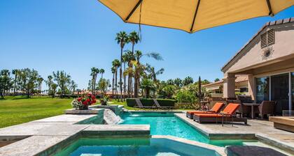 Casa Solara PGA West Pool Spa Firepit