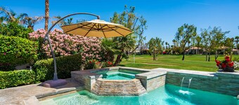 Casa Solara PGA West Pool Spa Firepit