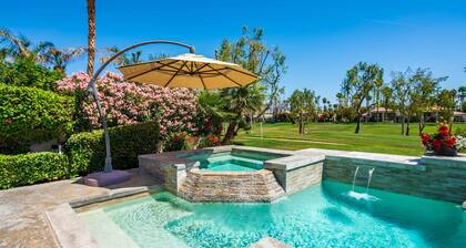 Casa Solara PGA West Pool Spa Firepit