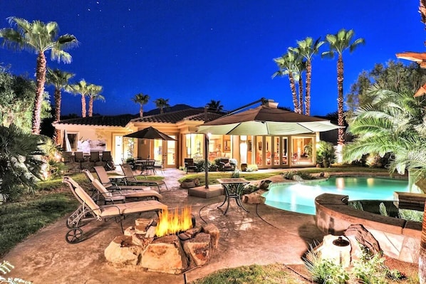 House, Accessible | 5 bedrooms, Internet - Casa Riviera 5BR PGA West Estate Pool Fire Pit (La Quinta)