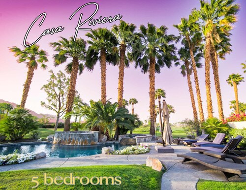 Casa Riviera 5BR PGA West Estate Pool Fire Pit