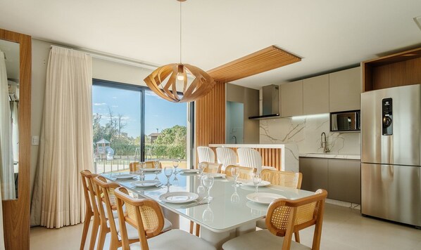 Dining - Condominium w/ Pool 500m From Ibiraquera Lagoon - VRS (Imbituba)