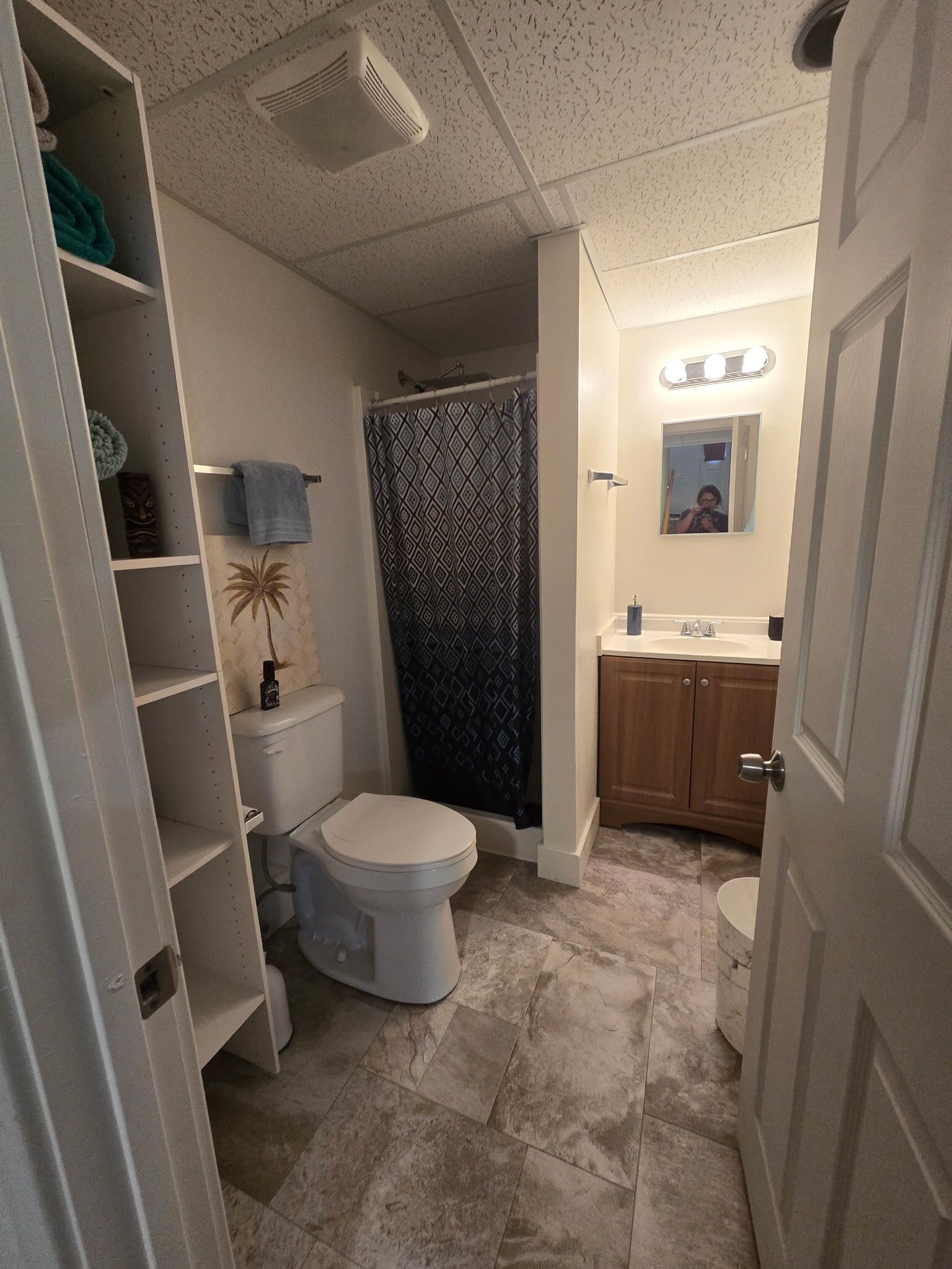 淋浴設備、風筒、提供毛巾、番梘