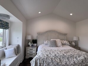 2 soveværelser, skrivebord, strygejern/strygebræt, gratis Wi-Fi